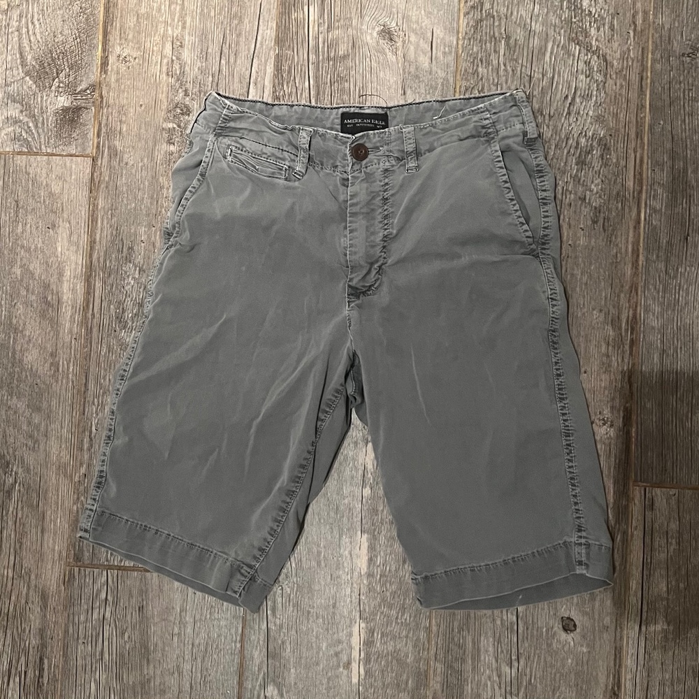AE Flex 12" Longer Length Lived-In Short
